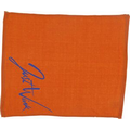 Velour Finish Sport Towel - Orange (1-color imprint)